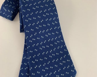Cravate Kiton Neuve 100% Soie Sept Plis Gris Bleu/lilas - Neuf Sans étiquette