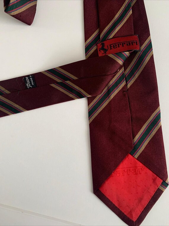 Ferrari, cravatta in seta vintage. - image 4
