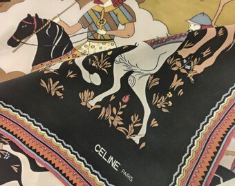 Celine, foulard in seta vintage
