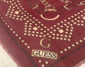 Guess, Vintage Polyester XXL Schal