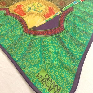 Gianni Versace, maxi silk scarf