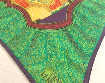 Gianni Versace, maxi silk scarf