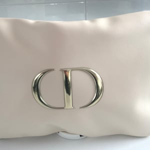 Metal and Leather Purse Chain Strap, 10cm*5.8cm Inside Pouch, Shoulder Crossbody Bag Premium Felt Organizer Insert Fit Mini Handbag Shaper
