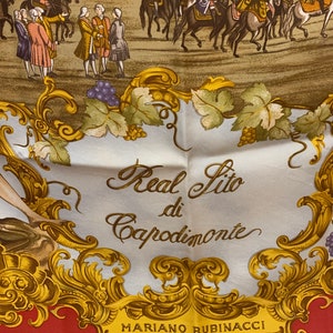 Mariano Rubinacci, vintage collection silk scarf