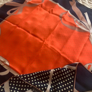 Vintage silk scarf