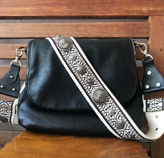 Designer Boho Embroidered Handbag Strap