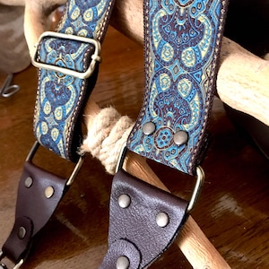Guitar Strap for Purse | Handbag Strap in Guitar Strap Style | Replacement Strap for Crossbody Bag | Adjustable Bag Strap