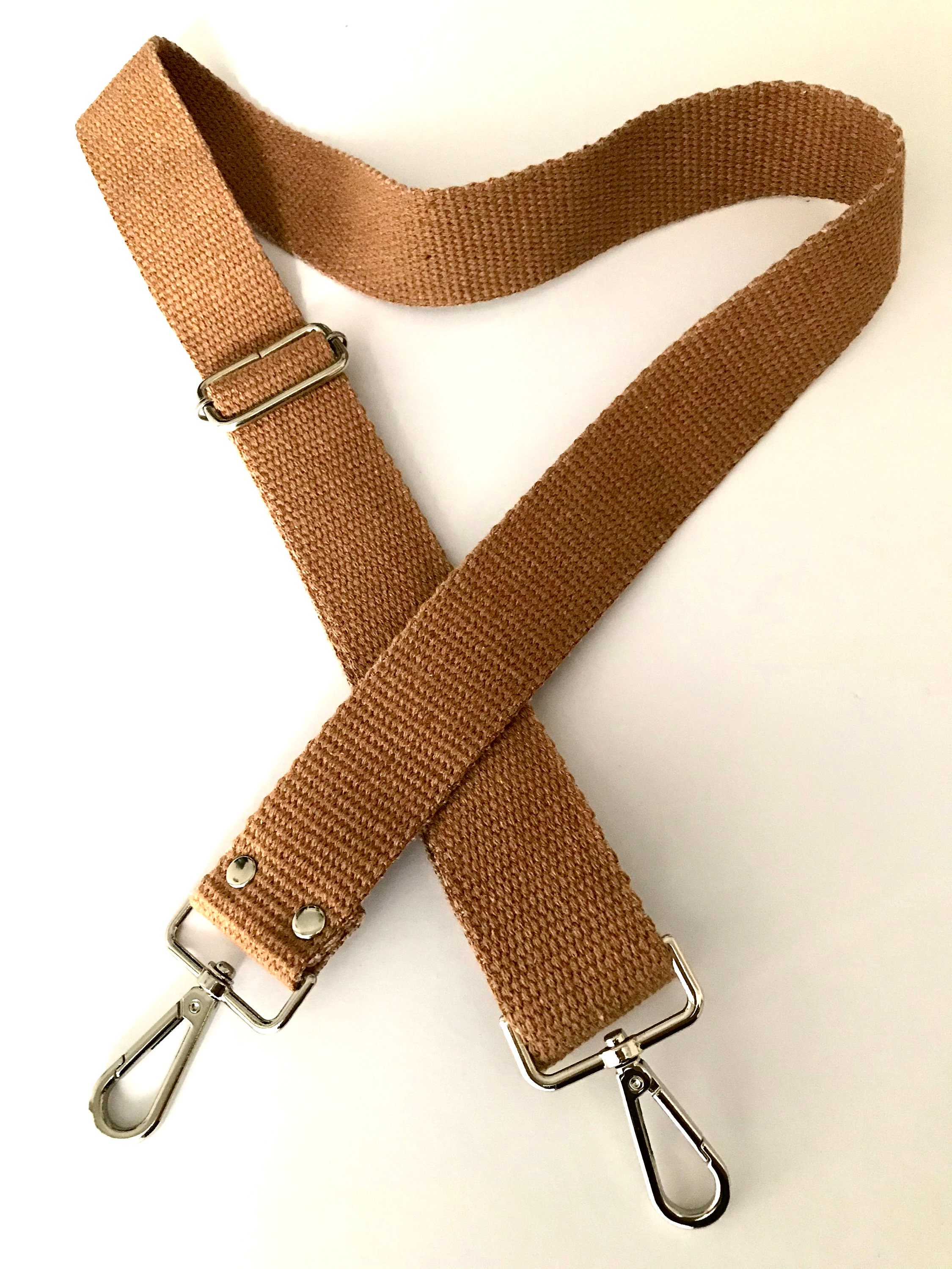 Cotton Canvas Bag Strap Adjustable Crossbody Bag Strap Etsy