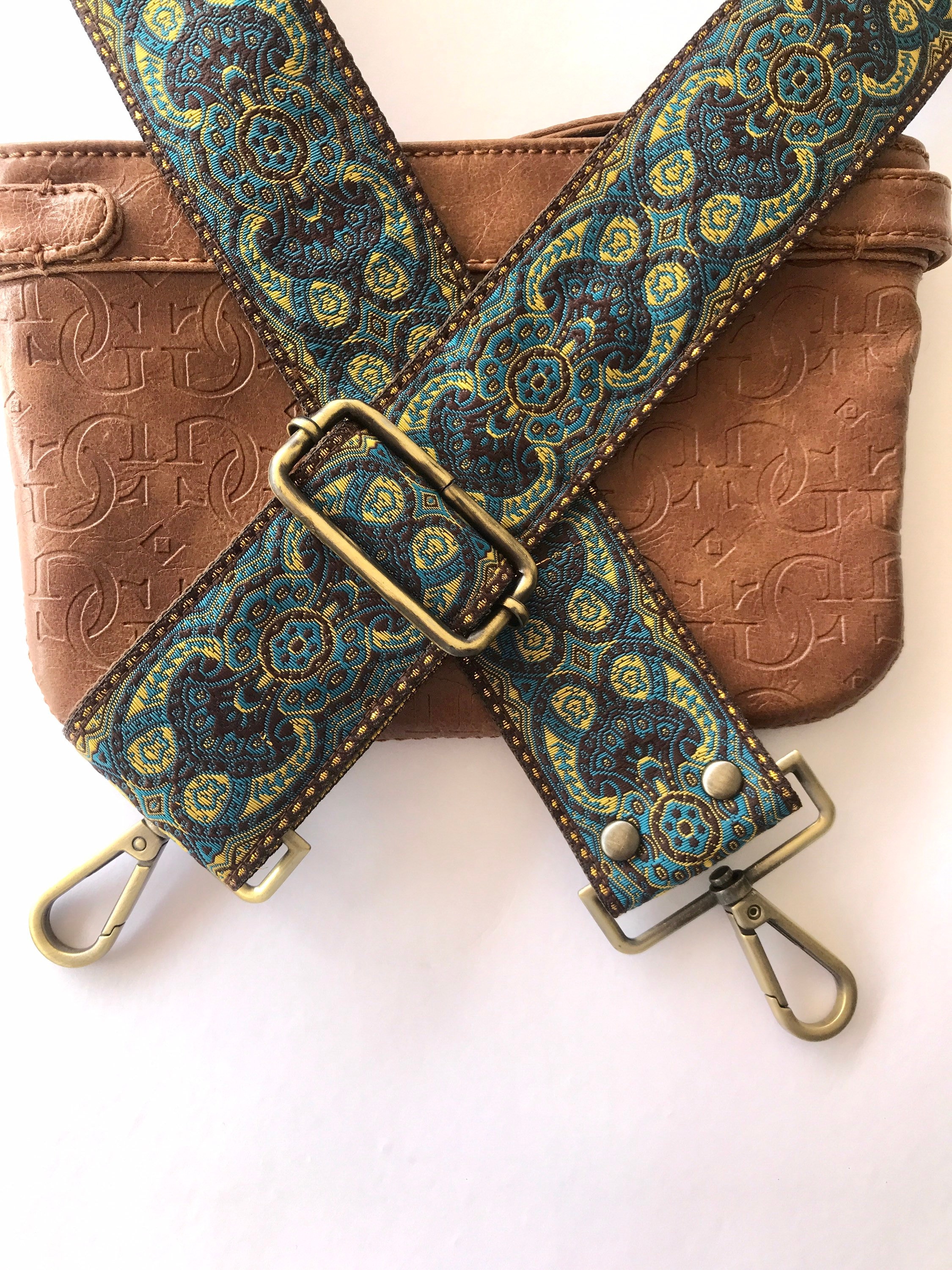 wide guitar strap for purse