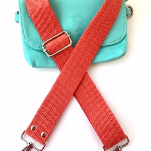 Cotton Canvas Bag Strap | Adjustable Crossbody Bag Strap Replacement | 4 cm Width