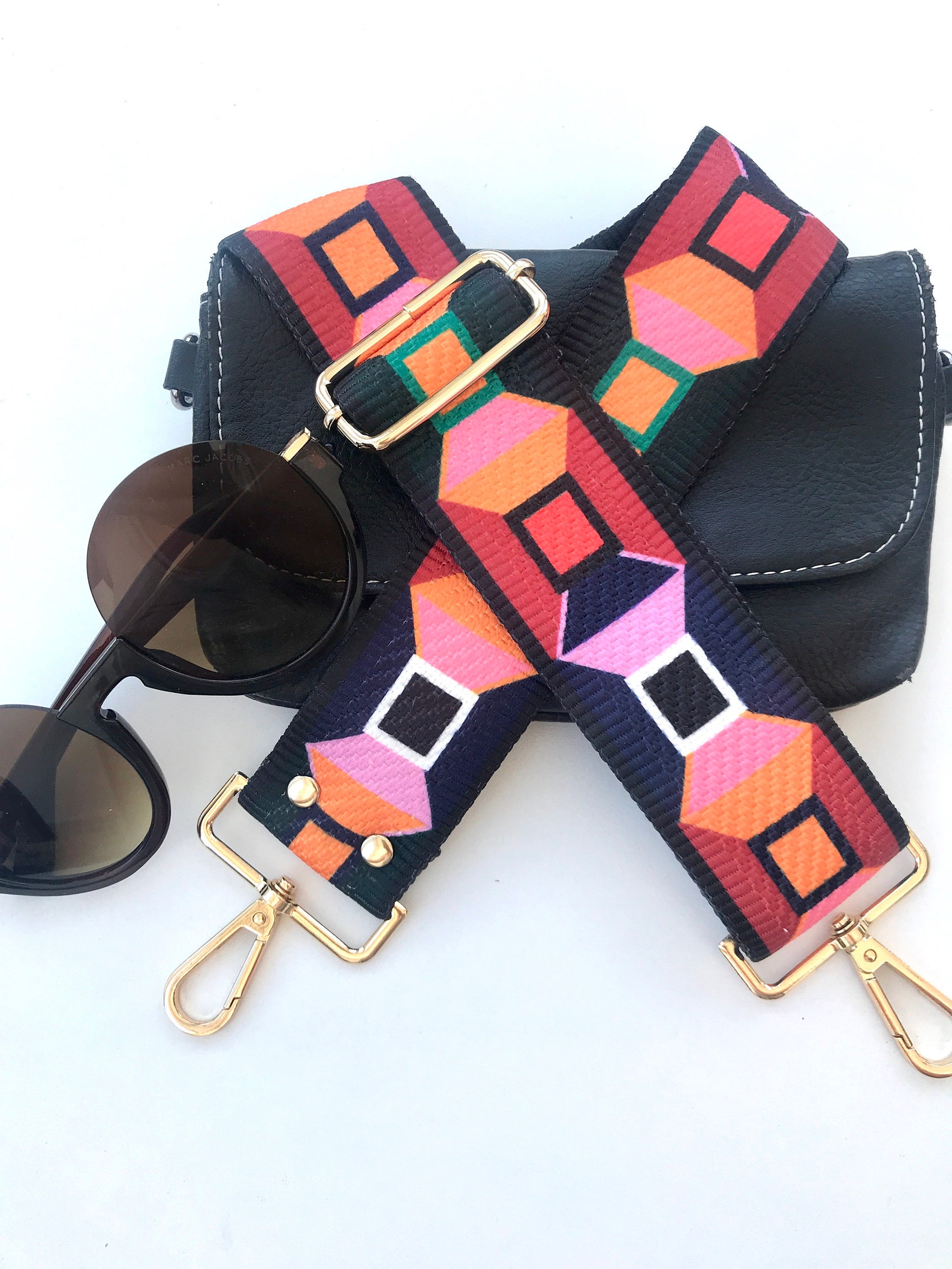 Handbag Woven Guitar Strap Style Accessory for Purse Bag and | Etsy