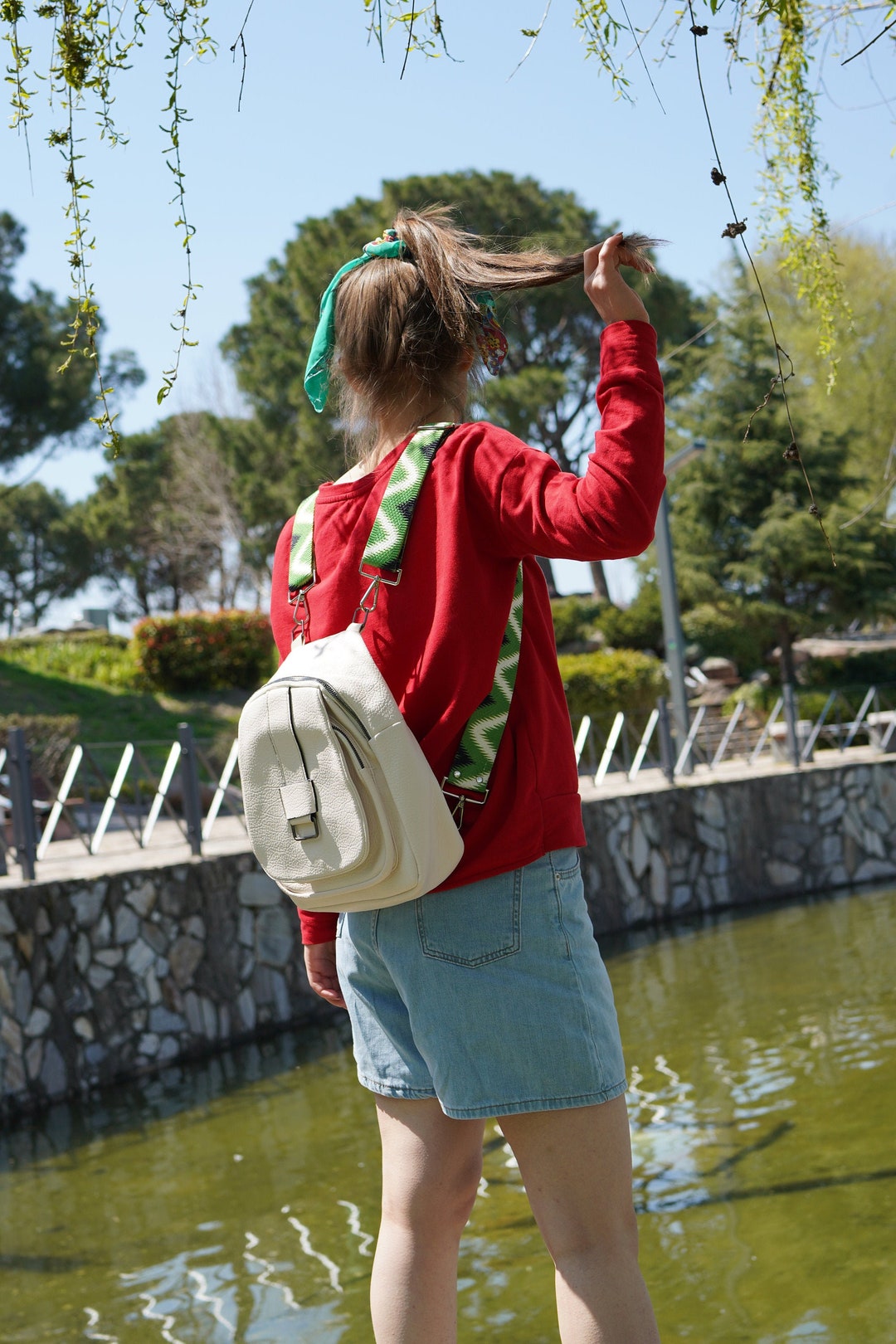 Custom Backpack Straps Set, Adjustable Backpack Straps, Woven Backpack Straps Etsy