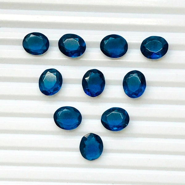 20 Pieces Top Quality Tanzanite Faceted Loose Gemstone Lots - Faceted Gemstone - Tanzanite Hydro Quartz Lots Gems- 8x10mm-15x35mm
