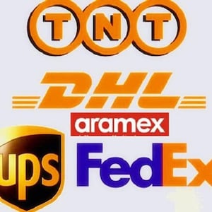 Envío acelerado de actualización para compradores de cualquier otro lugar a través de FedEx, UPS, DHL Tiempo de entrega del paquete dentro de