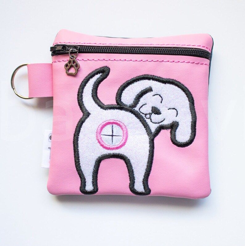 Dog Waste Bag Holder Dog Poop Bag Dispenser Small Vinyl Etsy