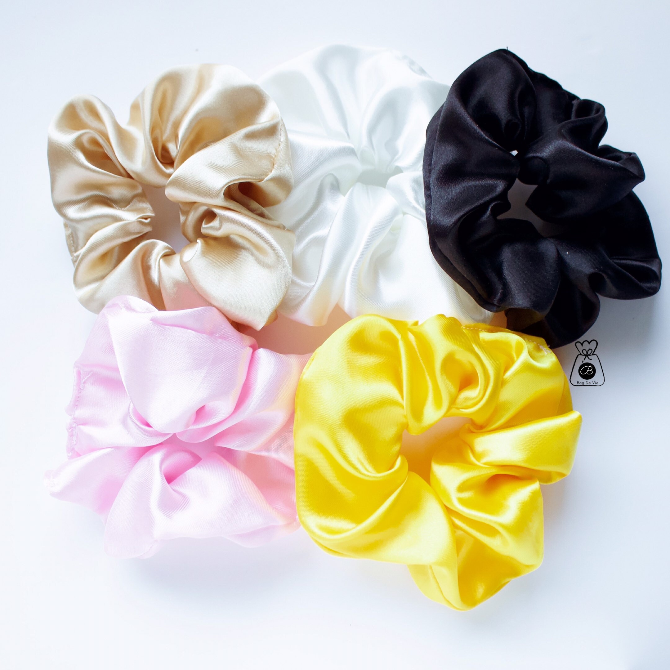 Satin Silk Hair Scrunchie Satin Hair Ties Hair Care Gifts Etsy