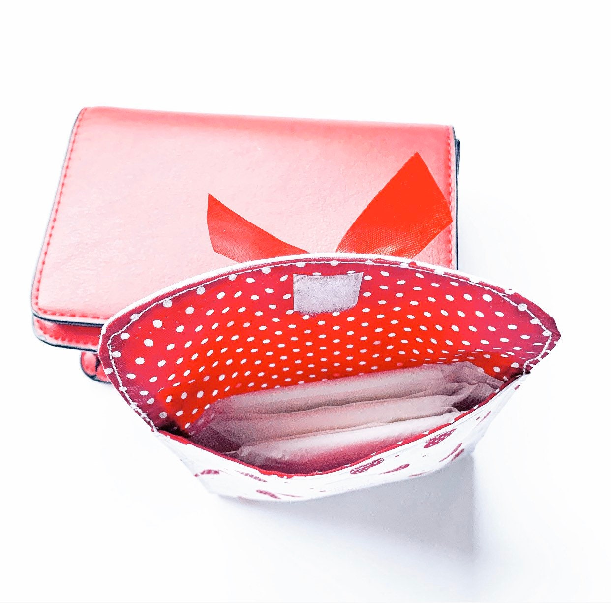 Discreet Period Sanitary Pads Holder Tampon Wallet Case Etsy