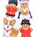 Jubilee Queen / King / Corgi / Guard / Beefeater Keepsake, Platinum Jubilee Bunting, Hanging Decoration, Guardsmen Gifts,