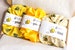 Yellow Bee Print Scrunchies Set, Scrunchie Gift Box, Satin Scrunchie Hair Ties, Pack of Scrunchies, Hair Scrunchies Bag/Holder, Gift for Her 