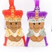 Platinum Jubilee Queen Keepsake, Crown Queen Gingerbread Character, Felt Bunting Hanging Decoration, Queen Gifts,