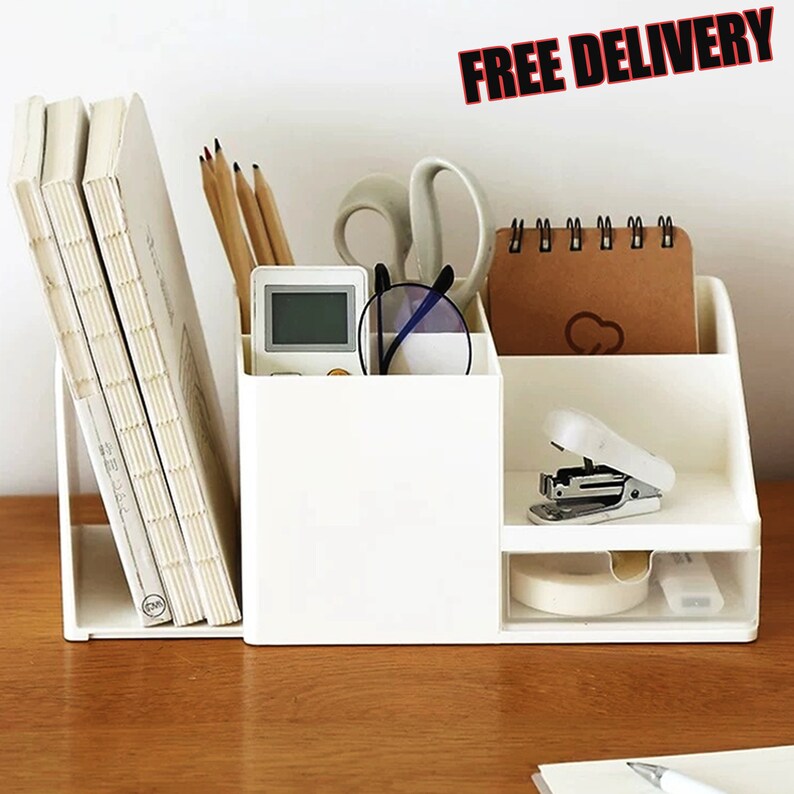 Clearance Sale ABS Desk Organizer Multipurpose Drawers Etsy