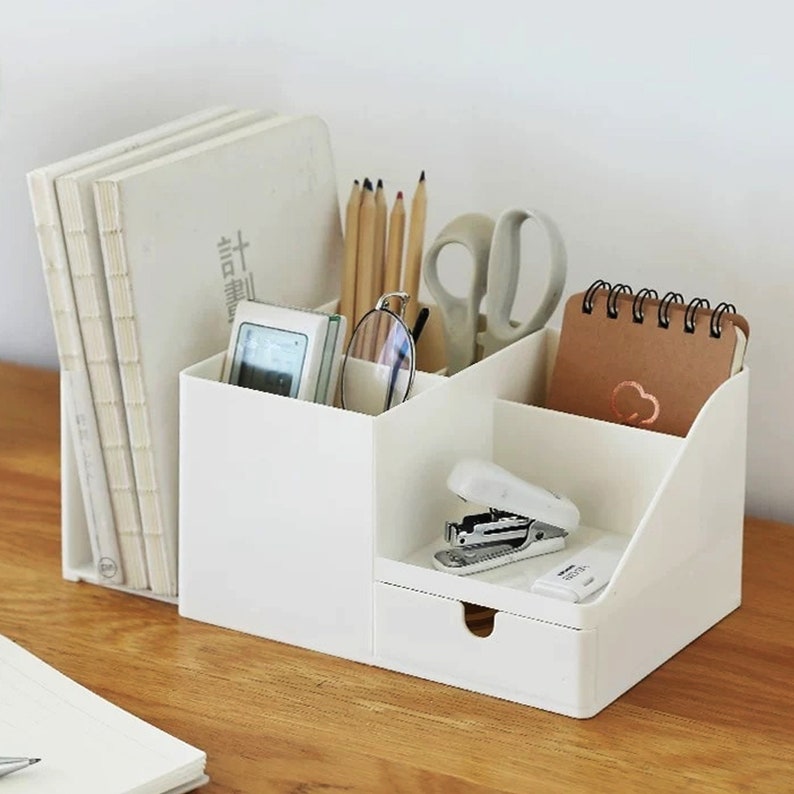 Clearance Sale ABS Desk Organizer Multipurpose Drawers Etsy