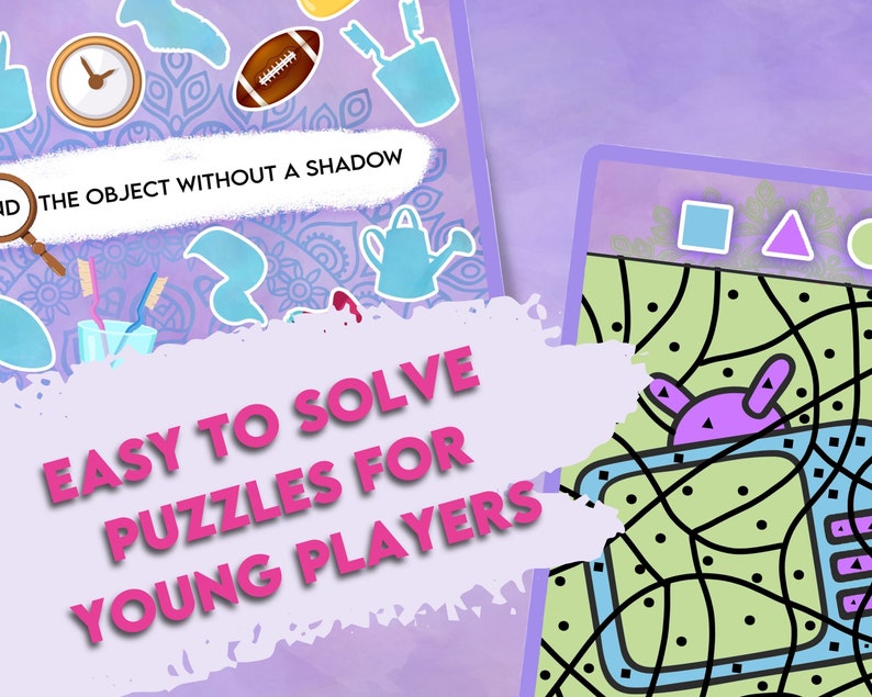 Kids escape room puzzle example for young players.