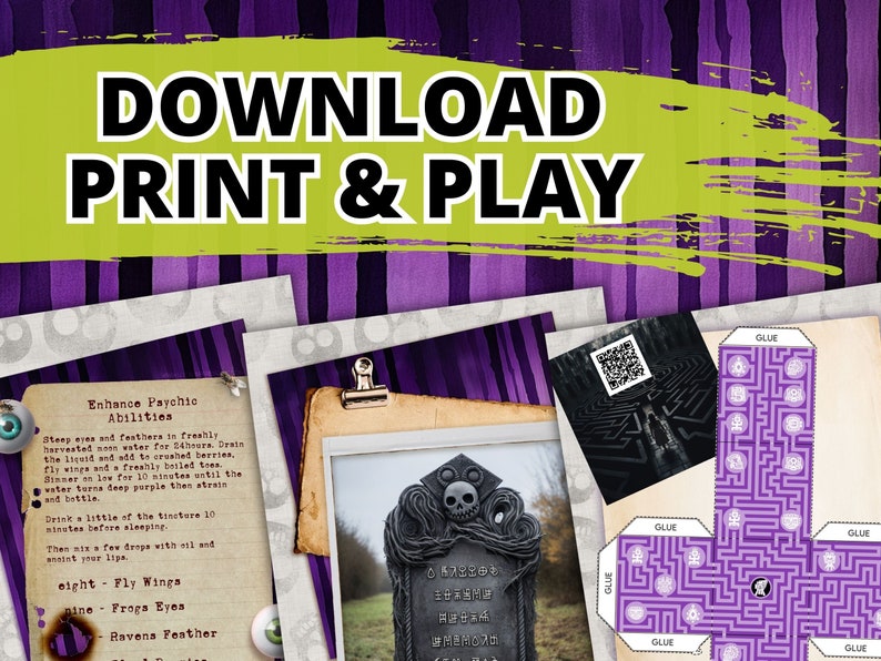 Printable Escape Room Game