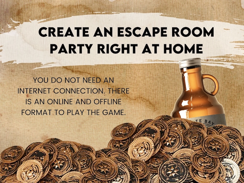 Create an escape room party at home.