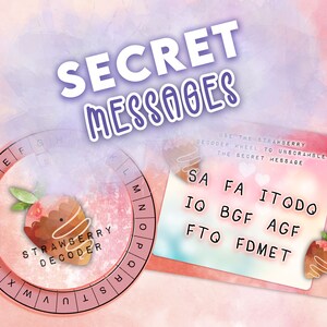 Kids Valentine's treasure hunt. Cute valentine's activity game for kids. Includes puzzles and secret codes. Find the valentines treasure. image 3