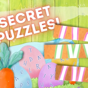 Easter Escape Room. Kids Escape Room Game. Family fun party printable game. Solve the puzzles and save Easter. Great Fun Easter Activity image 4