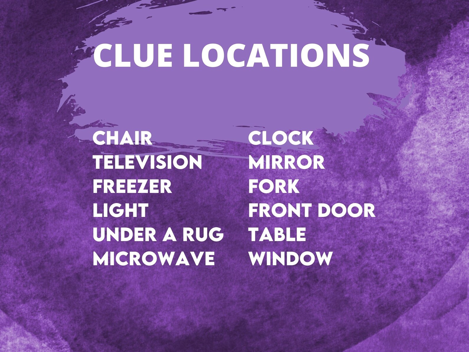 Halloween Treasure Hunt Clues. Tween Scavenger Hunt. Easy to Etsy UK