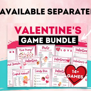 Kids Valentine's treasure hunt. Cute valentine's activity game for kids. Includes puzzles and secret codes. Find the valentines treasure. image 8