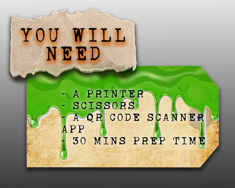 Halloween Escape Room Printable Kit For Kids Fun Halloween Etsy