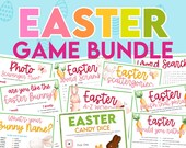 Easter Game Party Bundle. Holiday party games. Celebrate a with friends and family with our printable party games for kids, adults & groups. Il_170x135