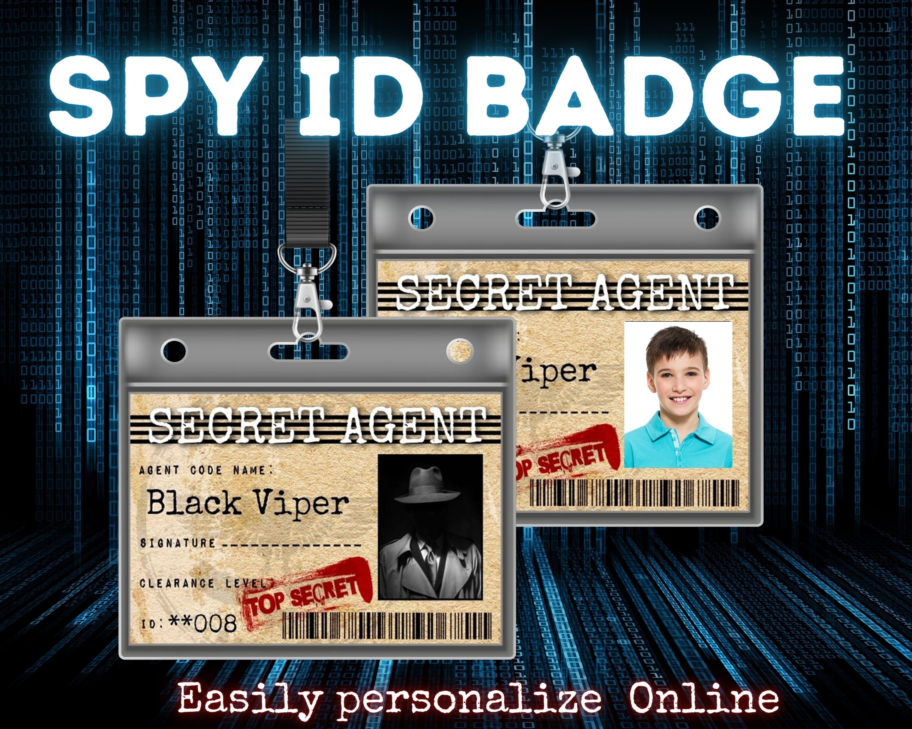 Spy Id Card Maker