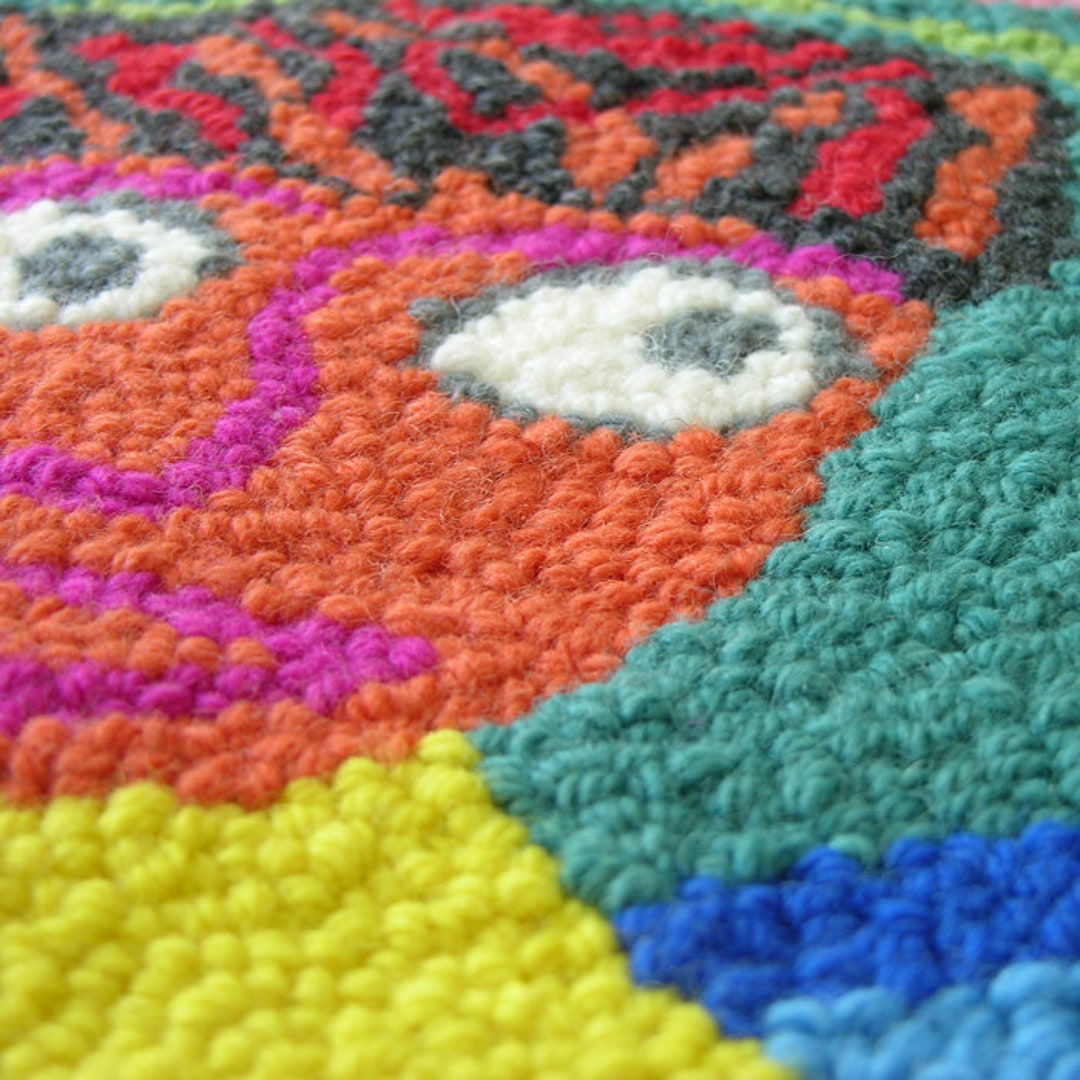 Custom Handmade Kayaker jess Punch Hook Rug - Etsy