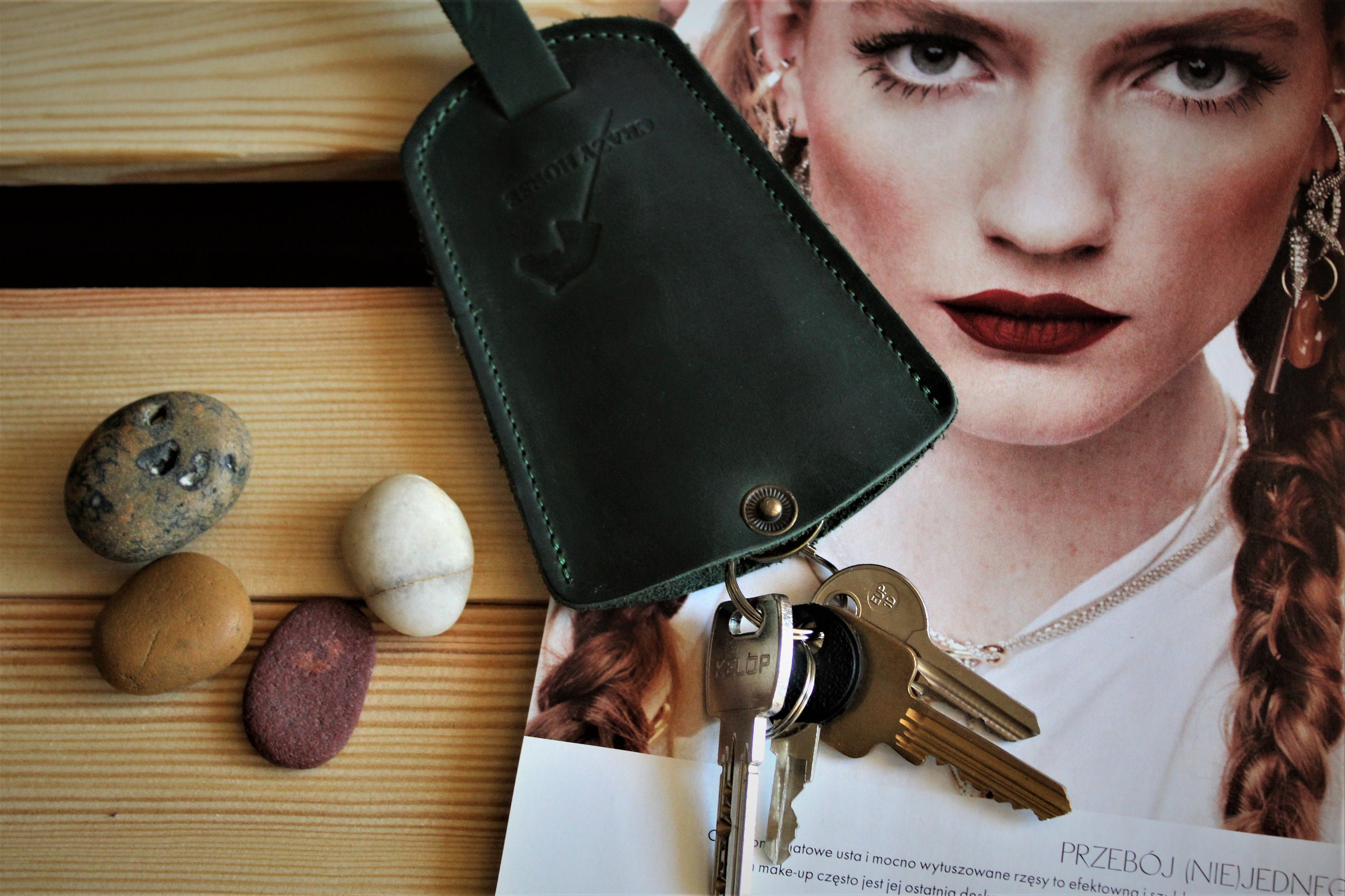Leather Key Case Handmade Leather Key Case Leather Key Holder Etsy