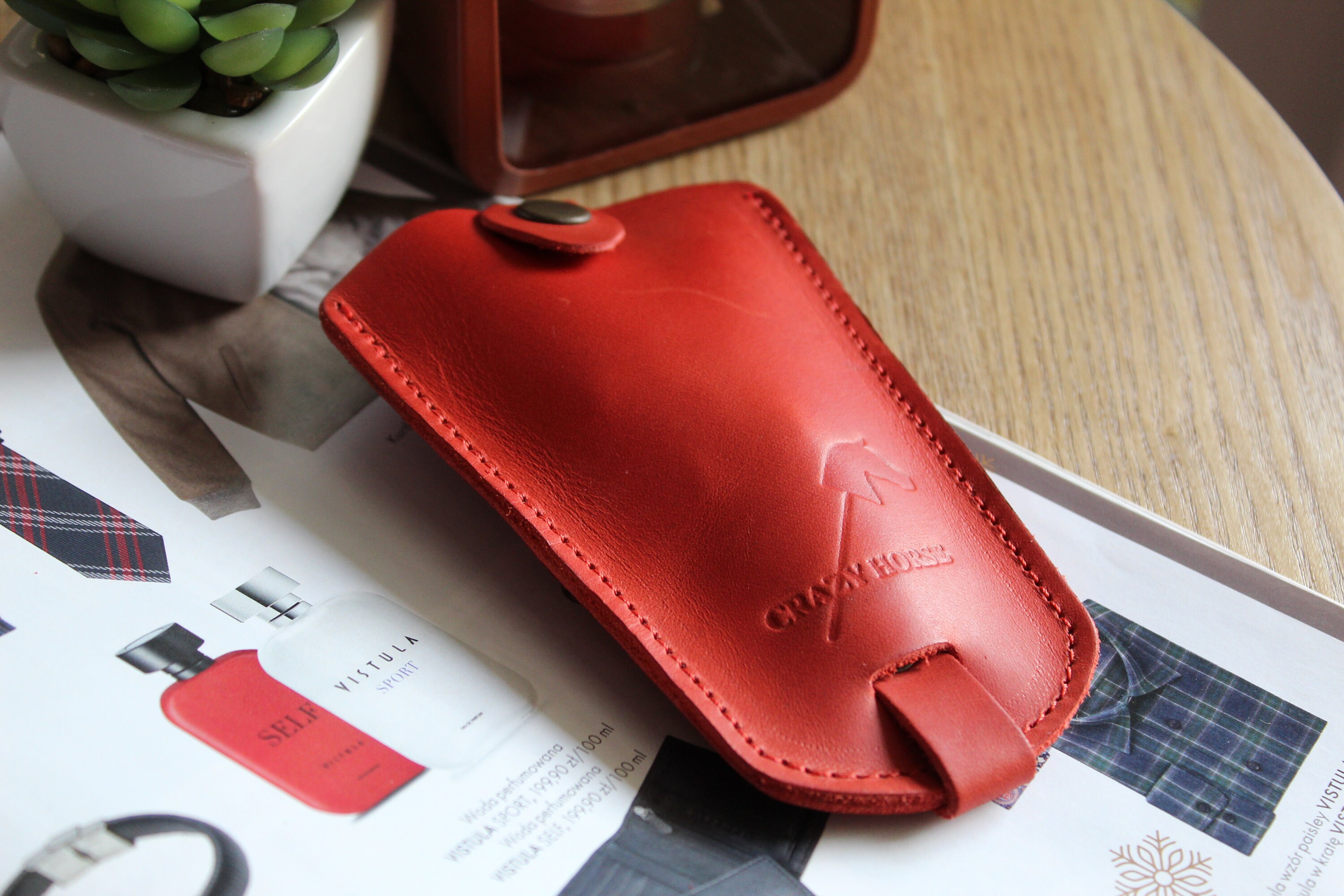 Leather Key Case Handmade Leather Key Case Leather Key Holder Etsy