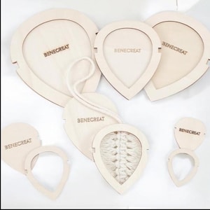 PACK OF 6 macrame feather/leaf templates | Capped postage AUS | Leaf trimming guide leaves fringe cutting template craft supplies Diy