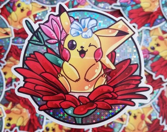 Pokémon Glitter Sticker Pikachu / Glitter Sticker Pikachu