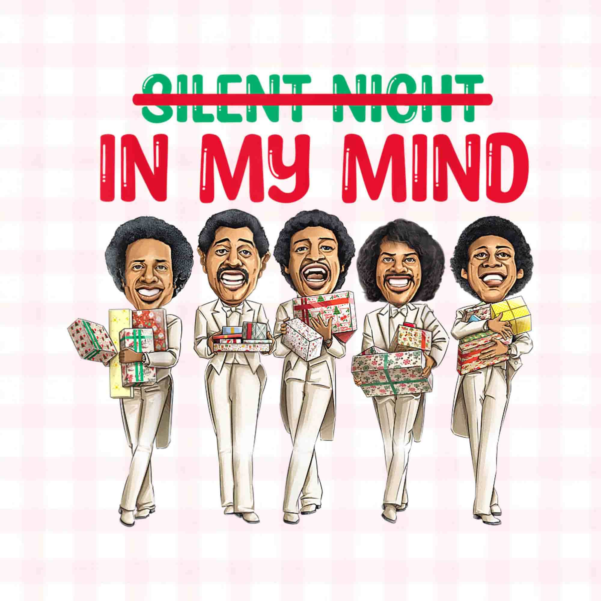 Silent night in my mind temptations christmas pngfunny etsy