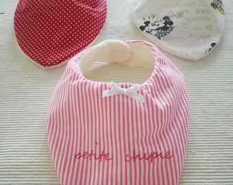 Bavoir Bandana Fille Etsy Bavoir Bandana Fille Etsy