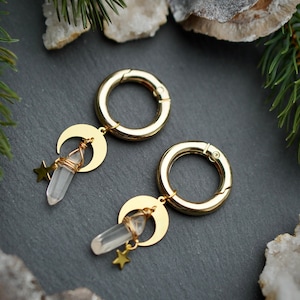 Ransey Quartz Earweights