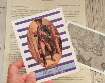 Ethan Allen Unit Study, American History Printable (Digital Download)