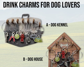 DogLover Wine Charms Set