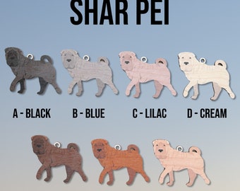 Shar Pei Dog Ornament