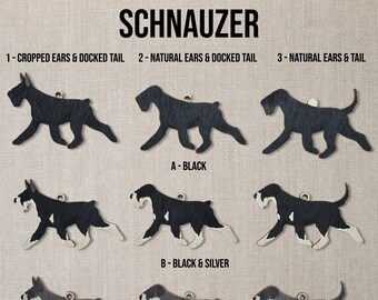 Schnauzer - Dog Ornament