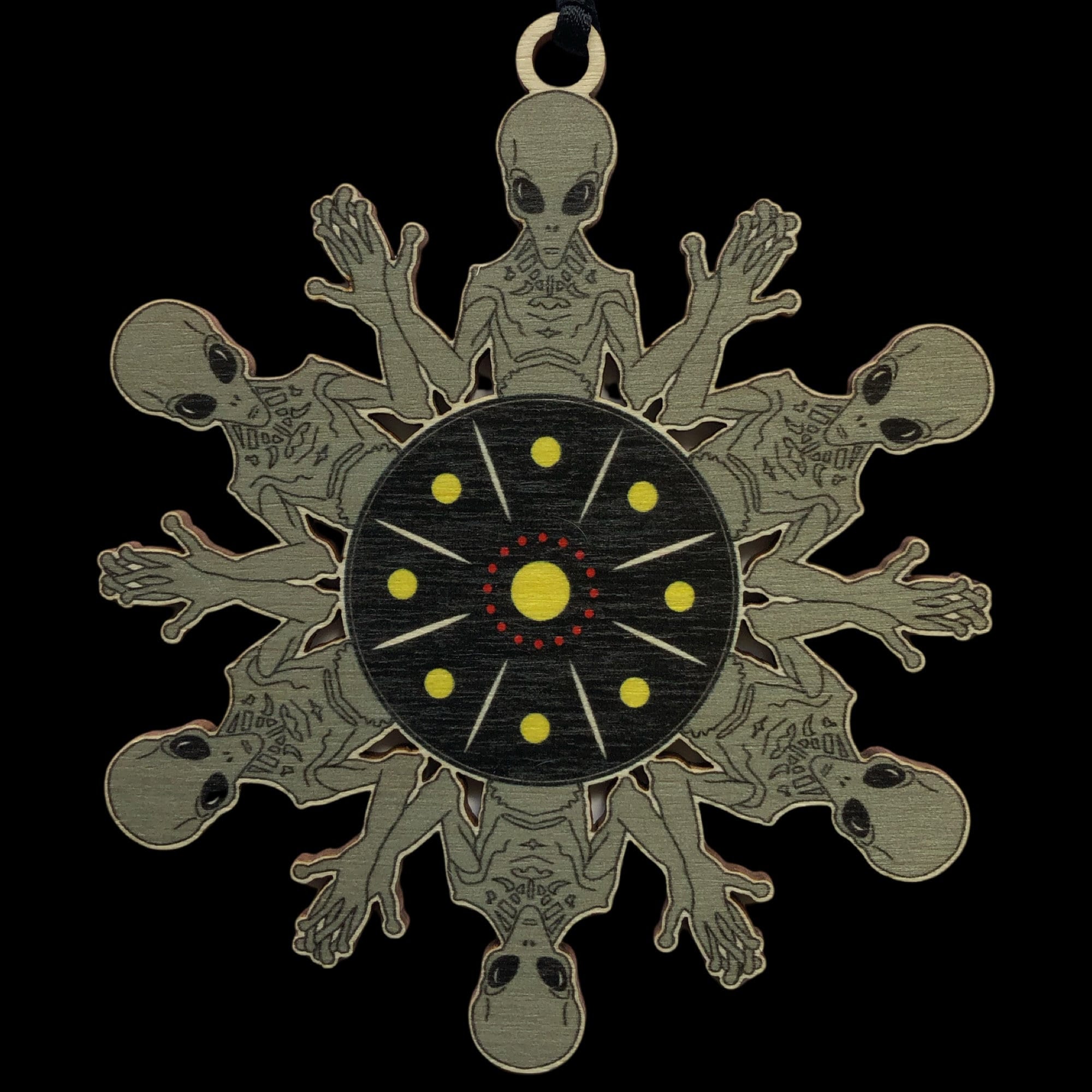 Circle of Aliens - Ornament - Etsy
