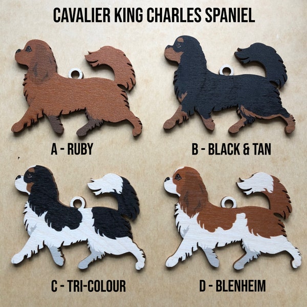 Cavalier King Charles Spaniel Dog Ornament